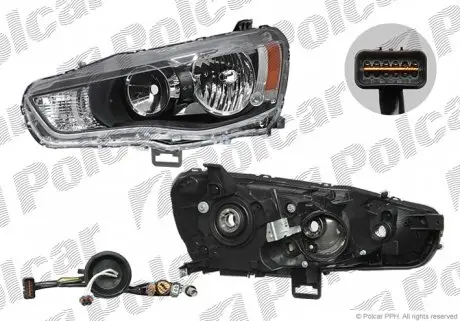 526709E Фара основна POLCAR підбір по vin на Brocar