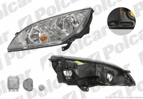 5241101E Фара основная POLCAR подбор по vin на Brocar