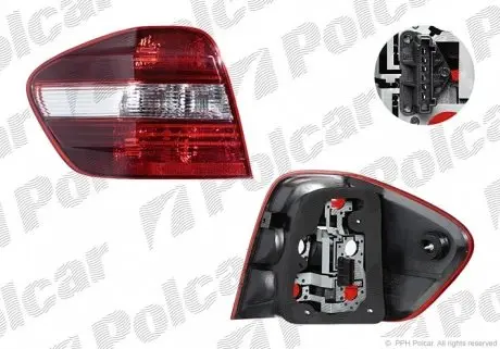 5045872E Ліхтар задній POLCAR підбір по vin на Brocar