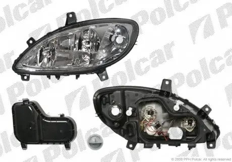 504010H Фара основна POLCAR підбір по vin на Brocar