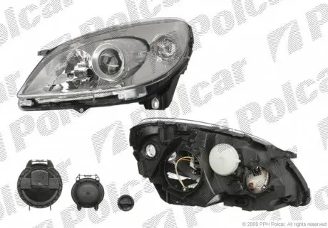 503510U Фара основна POLCAR підбір по vin на Brocar
