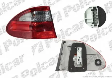 5016875X Фонарь задний POLCAR подбор по vin на Brocar