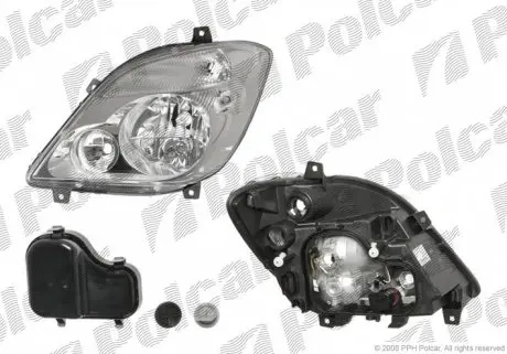 506510H Фара основна POLCAR підбір по vin на Brocar