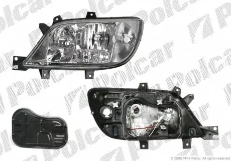 506409E Фара основна POLCAR підбір по vin на Brocar