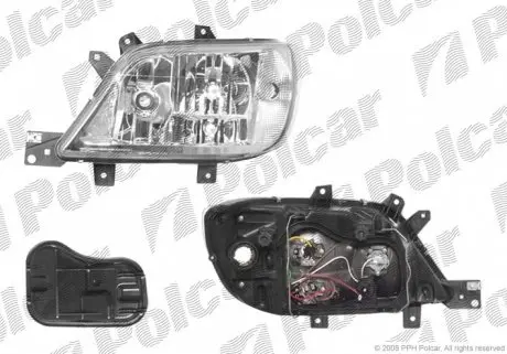 5064091E Фара основна POLCAR підбір по vin на Brocar