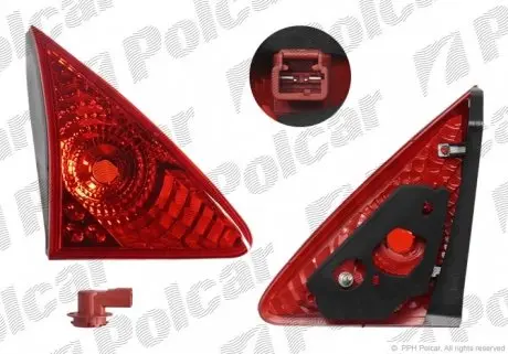 5780871U Фонарь задний POLCAR подбор по vin на Brocar