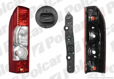 5770880E Ліхтар задній POLCAR підбір по vin на Brocar