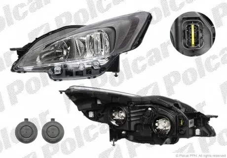 575610V Фара основная POLCAR подбор по vin на Brocar