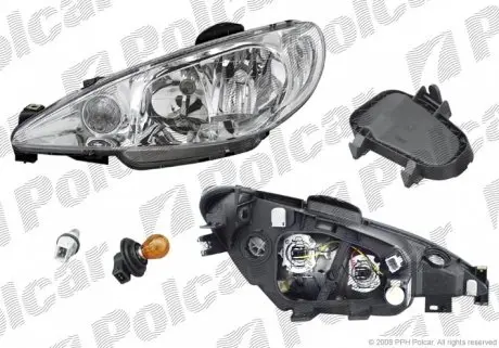 5723101V Фара основная POLCAR подбор по vin на Brocar