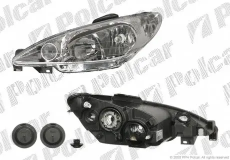 5723093V Фара основная POLCAR подбор по vin на Brocar