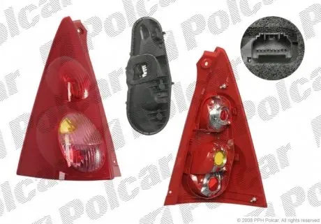 571688E Ліхтар задній POLCAR підбір по vin на Brocar