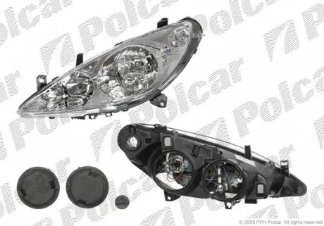 571010E Фара основная POLCAR подбор по vin на Brocar