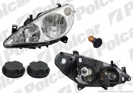 571009V Фара основная POLCAR подбор по vin на Brocar