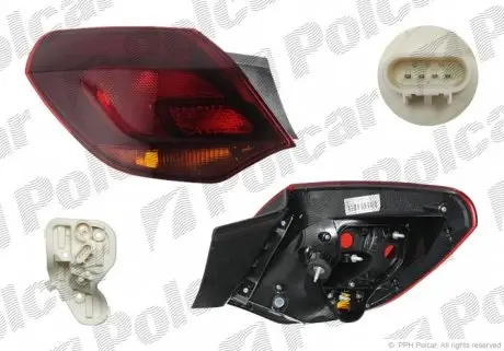 5511881U Ліхтар задній POLCAR підбір по vin на Brocar
