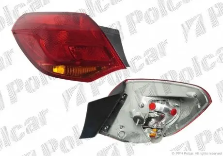 5511880E Фонарь задний POLCAR підбір по vin на Brocar