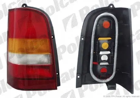 501287E Фонарь задний POLCAR подбор по vin на Brocar