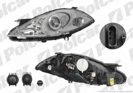 5006103E Фара основная POLCAR подбор по vin на Brocar