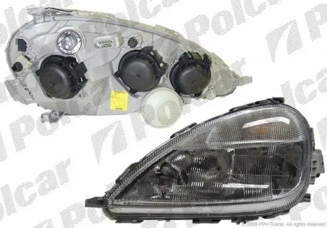 5005090E Фара основная POLCAR подбор по vin на Brocar