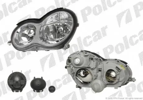 5003102U Фара основна POLCAR підбір по vin на Brocar