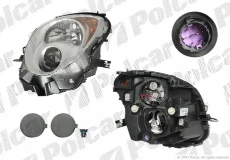 142509V Фара основная POLCAR подбор по vin на Brocar