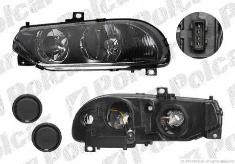 1408104E Фара основна, ALFA ROMEO 156, 97- POLCAR підбір по vin на Brocar