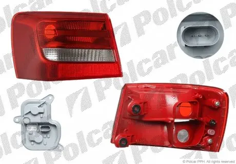 13E187X Ліхтар задній POLCAR підбір по vin на Brocar