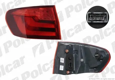 2019872V Ліхтар задній POLCAR підбір по vin на Brocar