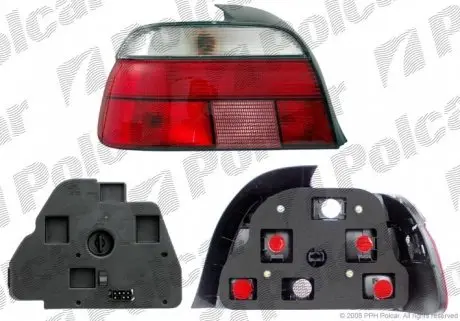 2016871E Фонарь задний BMW 5 E39, 96- POLCAR подбор по vin на Brocar