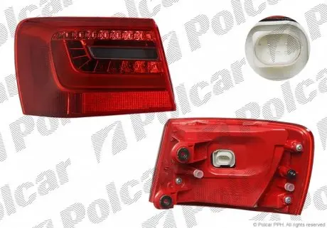 13E1872X Ліхтар задній POLCAR підбір по vin на Brocar
