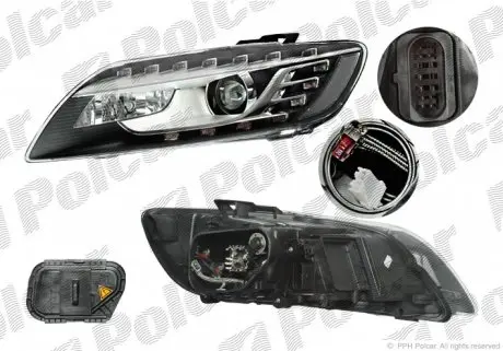 1371091V Фара основна POLCAR підбір по vin на Brocar