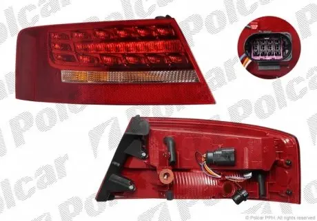 1355873U Ліхтар задній POLCAR підбір по vin на Brocar