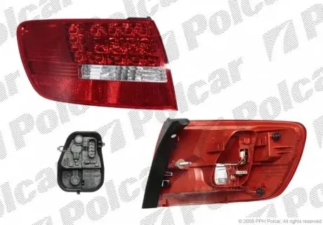 1339872V Ліхтар задній POLCAR підбір по vin на Brocar