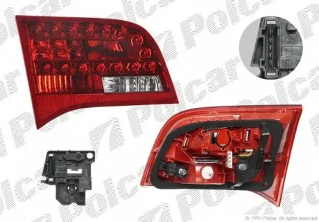 1338875V Ліхтар задній POLCAR підбір по vin на Brocar