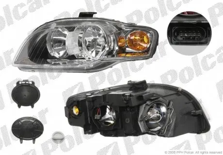 133510E Фара основна POLCAR підбір по vin на Brocar