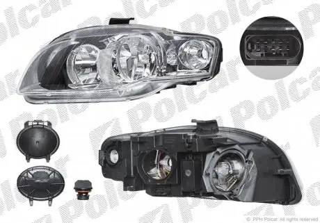 1335094E Фара основна POLCAR підбір по vin на Brocar