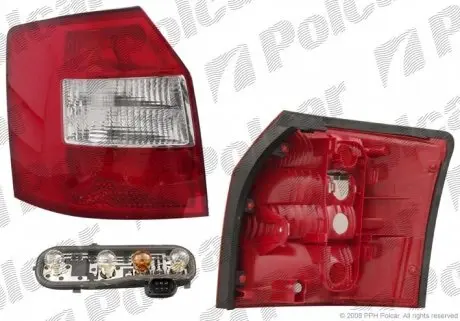 1334872E Фонарь задний POLCAR подбор по vin на Brocar