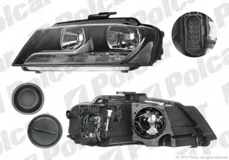 133210H Фара основная POLCAR підбір по vin на Brocar