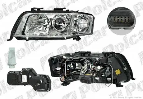1327097E Фара основна POLCAR підбір по vin на Brocar