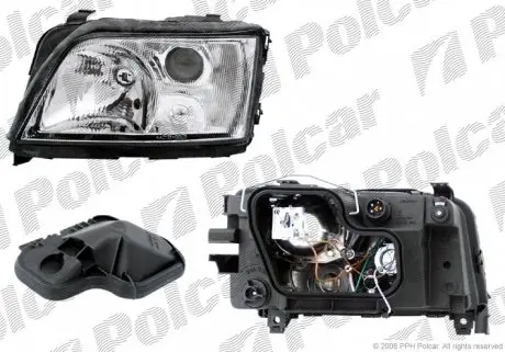 1326090E Фара основна POLCAR підбір по vin на Brocar