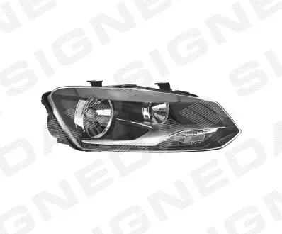 ZVW111085R Передня фара SIGNEDA підбір по vin на Brocar