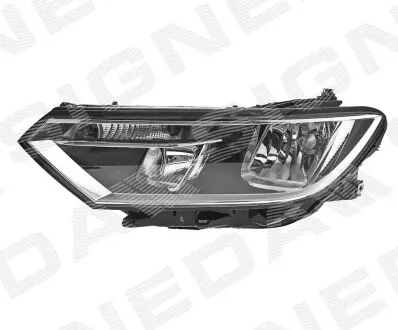 ZVW111231L Передня фара SIGNEDA підбір по vin на Brocar