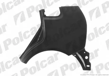 9526831 Крыло заднее POLCAR подбор по vin на Brocar