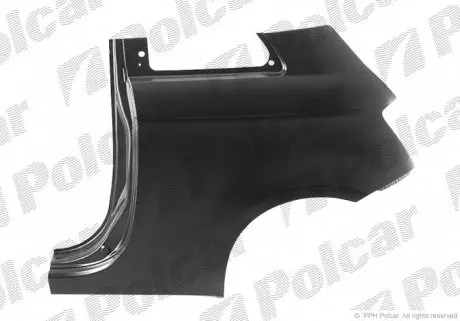 303583 Крыло заднее POLCAR подбор по vin на Brocar