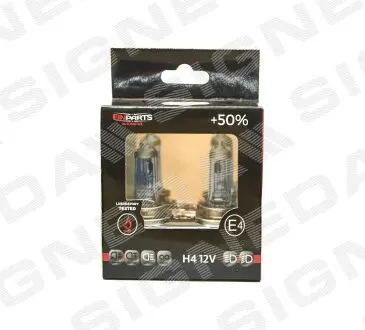 H450EP ЛАМПОЧКА H4 SIGNEDA подбор по vin на Brocar