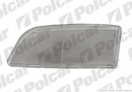 9070121E Стекло фары POLCAR підбір по vin на Brocar