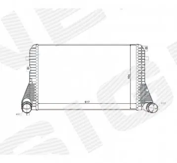 RI96575 Інтеркулер SIGNEDA підбір по vin на Brocar