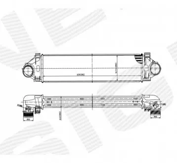 RI96476 Интеркулер SIGNEDA подбор по vin на Brocar