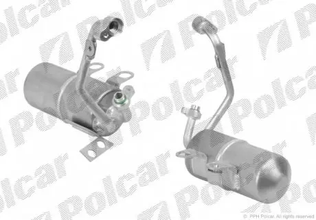 3202KD1 Осушитель POLCAR подбор по vin на Brocar