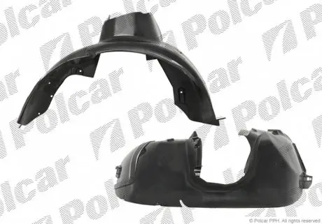 3007FP1X Подкрылок POLCAR подбор по vin на Brocar