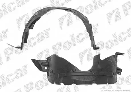 7435FL1 Підкрилок лівий POLCAR підбір по vin на Brocar